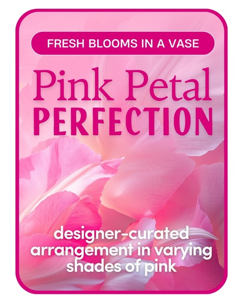Pink Petal Perfection – Designer's Choice from Sunrise Floral in O'Neill, Nebraska
