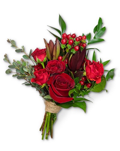 Crimson Hand-tied Bouquet from Sunrise Floral in O'Neill, Nebraska