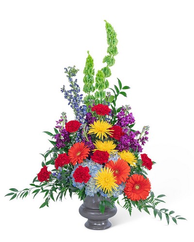 Vibrant Urn from Sunrise Floral in O'Neill, Nebraska